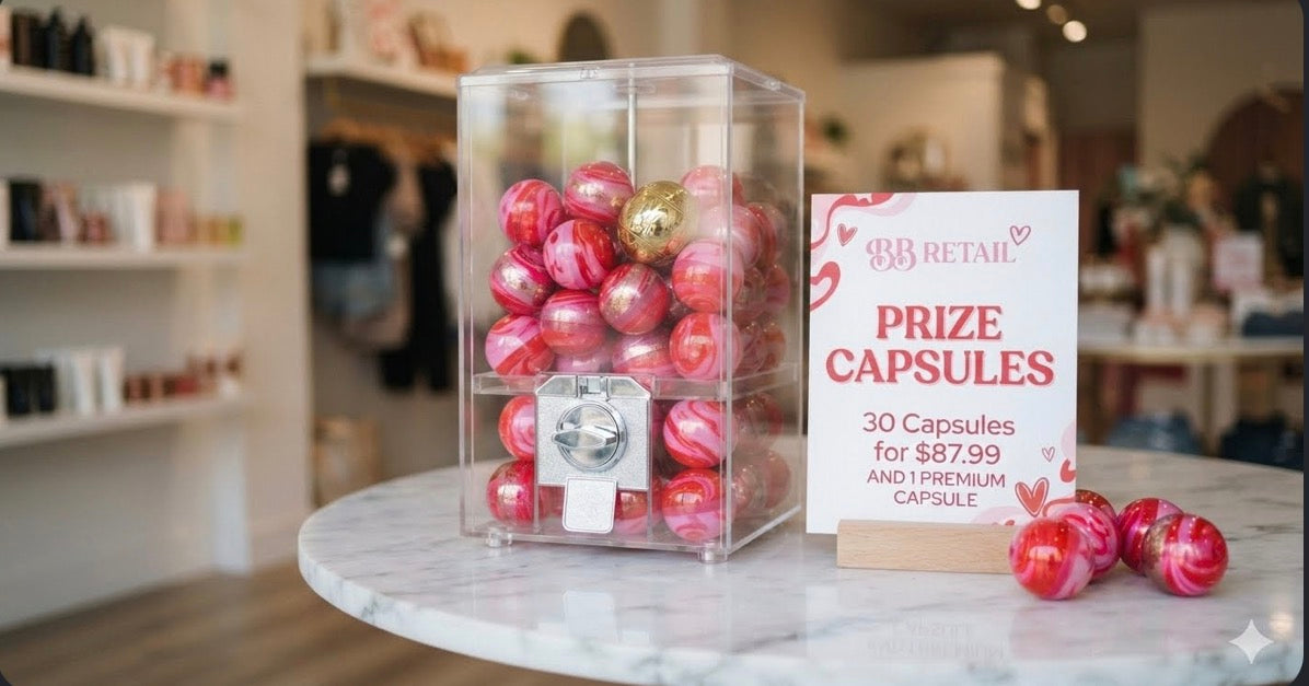30 Prize Capsules plus 2 Premium Capsules