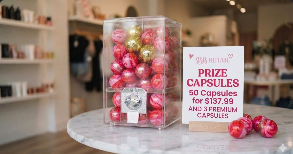 50 Prize Capsules + 4 Premium Capsules