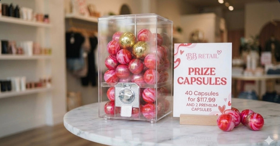 40 Prize Capsules + 3 Premium Capsules